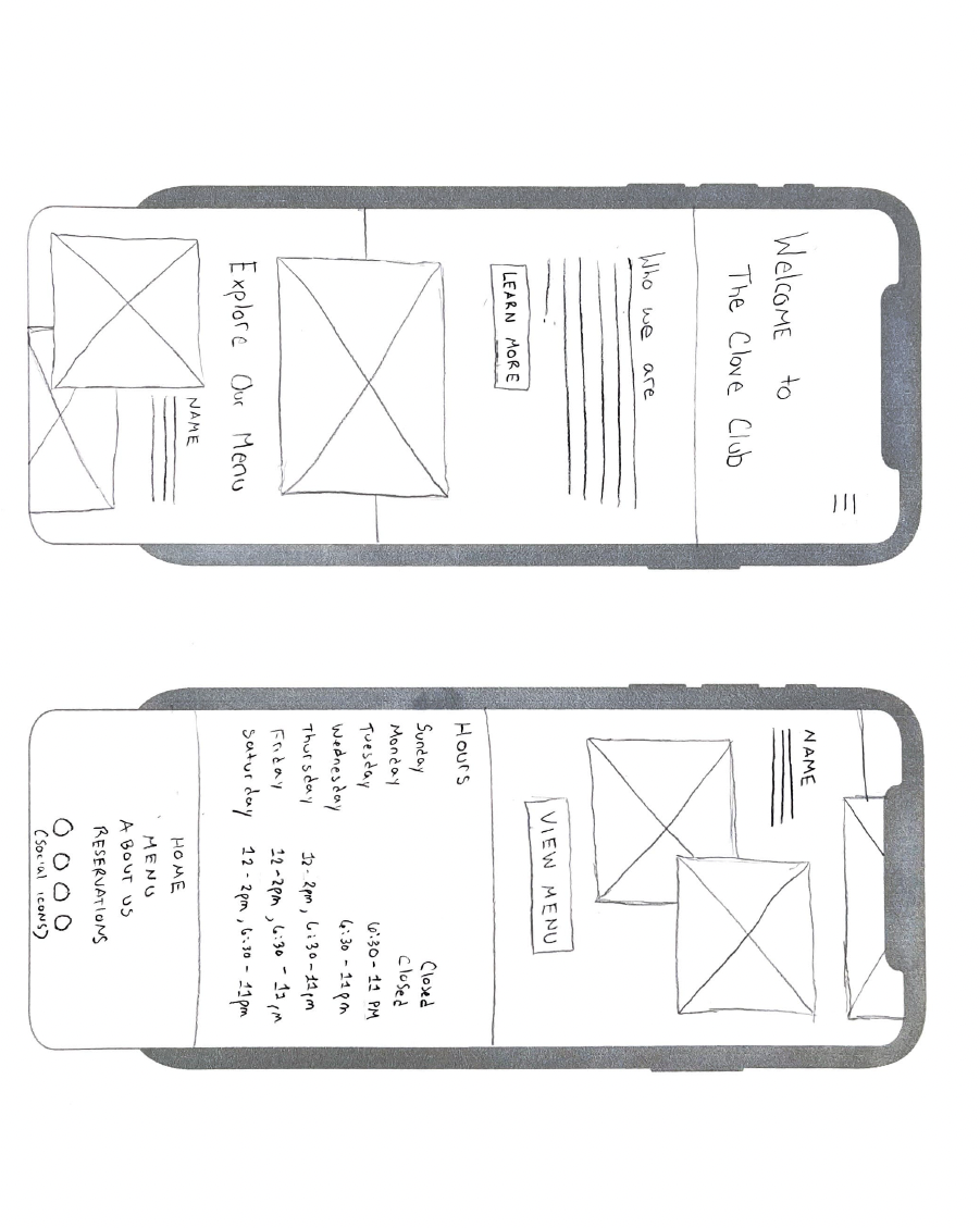 Memory Maker wireframe – onboarding