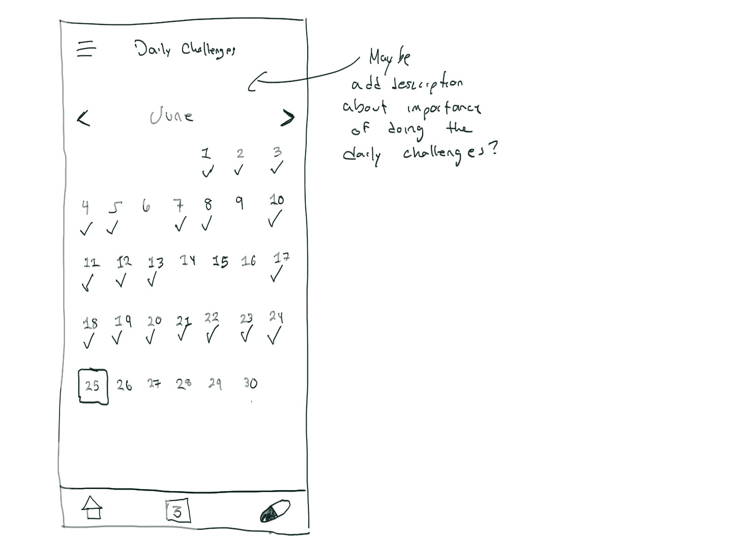 Memory Maker wireframe – daily challenge